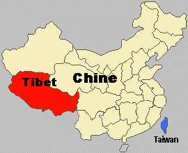 Location of Guangxi province