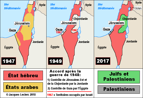 RÃ©sultat de recherche d'images pour "carte palestine israÃ«l 1949"