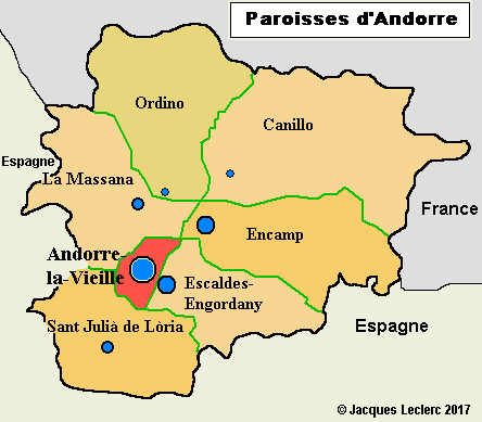 Communes d'Andorre