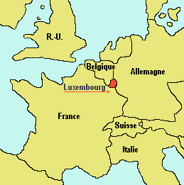 carte monde luxembourg