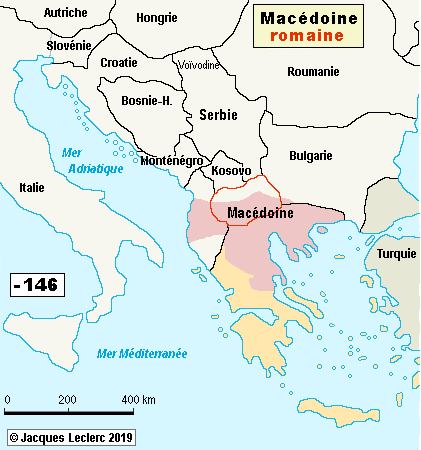 macedoine carte geographique