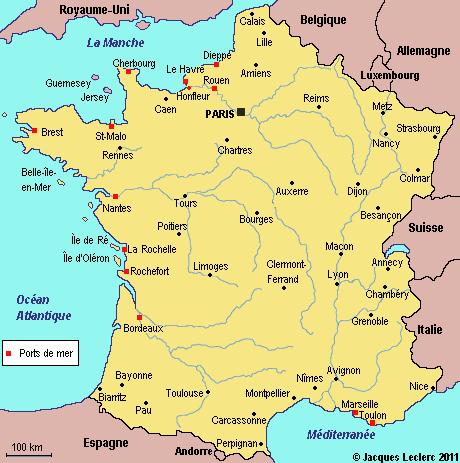 les-principales-villes-de-france