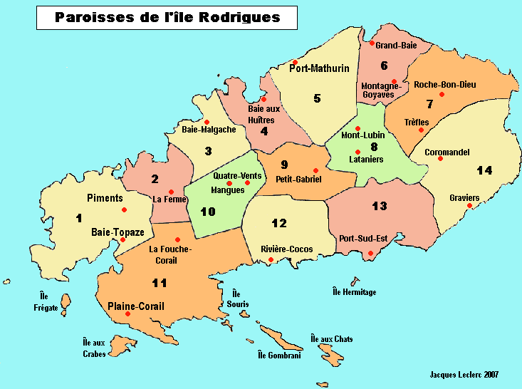 ile rodrigues carte