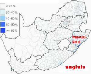 L'anglais en Afrique du Sud