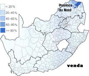 Le venda en Afrique du Sud