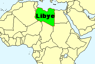 libye carte du monde