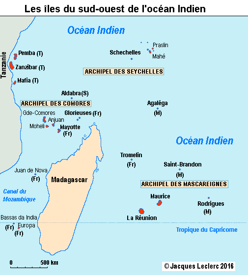 iles océan indien