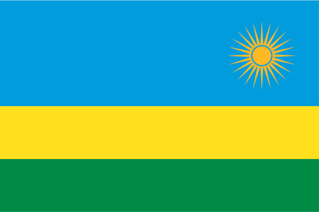 Drapeau : Rwanda