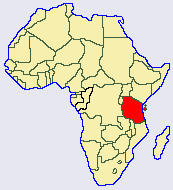 tanzanie carte afrique