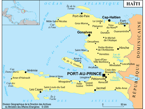 Haïti: carte