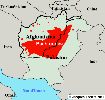 Afghanistan géographie