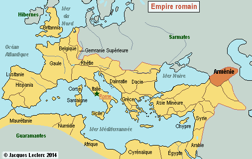 arménie carte europe
