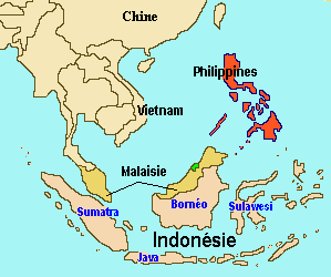 philippines carte du monde