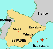 iles baléares carte géographique