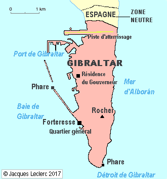 gibraltar carte