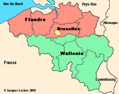 Belgique Situation Geopolitique