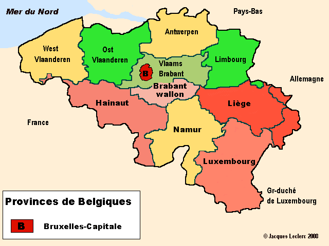  Provinces  belges 