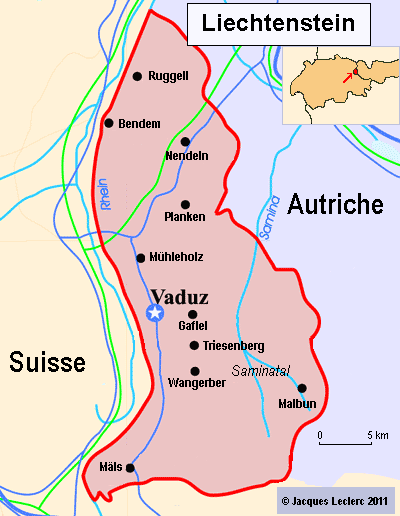 carte liechtenstein