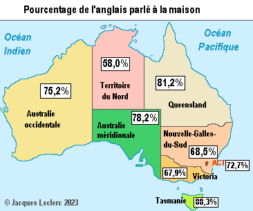 Australie en anglais Australia - LAROUSSE