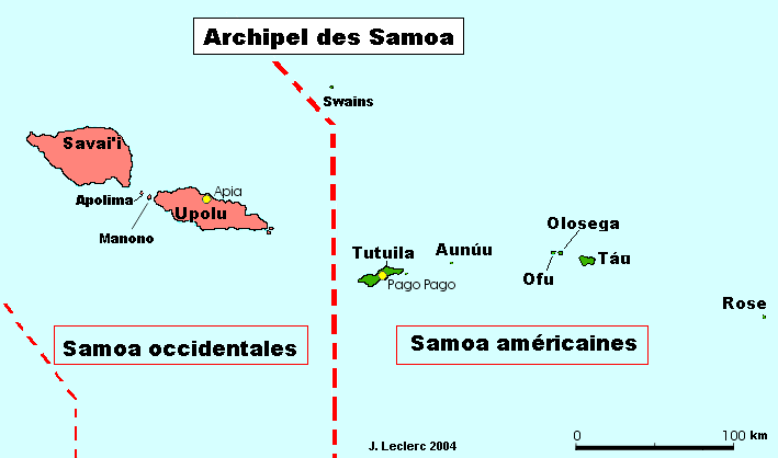 Les Samoa américaines